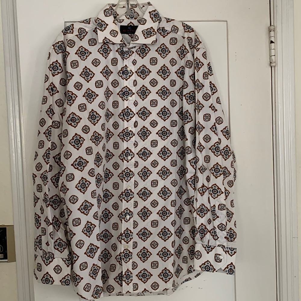 Mens Etro button down shirt.
